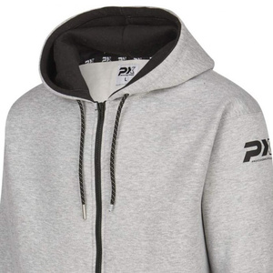PX ZIP HOODIE GRAU SCHWARZ