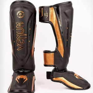 VENUM ELITE EVO SHINGUARDS BLACK-BRONZE
