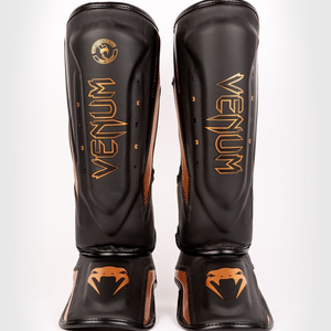 VENUM ELITE EVO SHINGUARDS BLACK-BRONZE