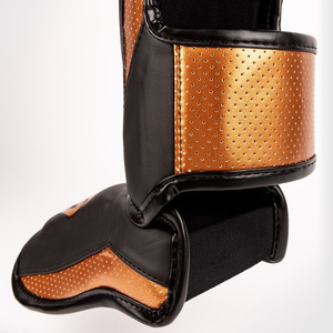 VENUM ELITE EVO SHINGUARDS BLACK-BRONZE