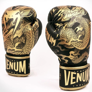 VENUM DRAGON S FLIGHT BOXING GLOVES BLACK-BRONZE