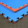 Kampfsportmatten rot-blau 100x100x2cm 1 mal Benutzt