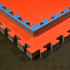 nur Rot Benutzt kuze Zeit- Wendematte rot-blau 100x100x 4cm